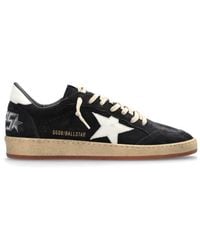 Golden Goose - Ball Star Leather Sneakers - Lyst