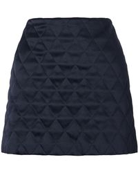 Blazé Milano - Novalis Coci Quilted Mini Skirt - Lyst