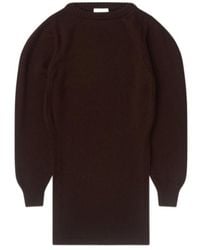 Lemaire - Slits Wool Sweater - Lyst