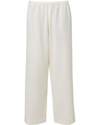 Rohe - Wool Blend Wide-Leg Pants - Lyst