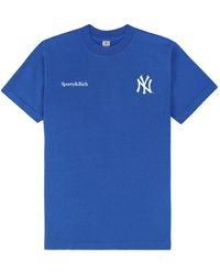 Sporty & Rich - Crew Neck T-Shirt - Lyst