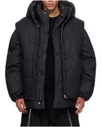 Mordecai - Double-Layer Detachable Cotton-Padded Jacket - Lyst