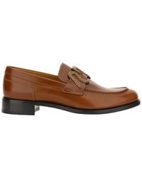 Rene Caovilla - René Caovilla Morgana Embellished Slip-On Loafers - Lyst