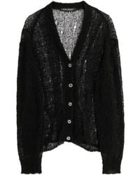 Our Legacy - Sheer Open-Knit Cardigan - Lyst