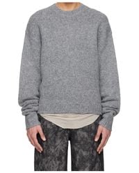 HELIOT EMIL - Roan Alpaca Knit Crew Neck Sweater - Lyst