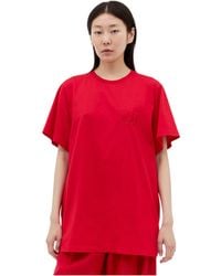 Max Mara - Logo Embroidery T-Shirt - Lyst