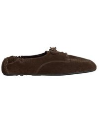 Celine - Adam Lace-Up Loafer - Lyst