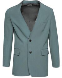 Dries Van Noten - Single-Breasted Long-Sleeved Jacket - Lyst