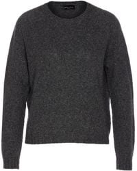 Roberto Collina - Crew Neck Long-Sleeved Sweater - Lyst