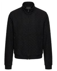 Gucci - Gg Jersey Jacquard Zip Jacket - Lyst