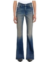 DIESEL - 1973 D Partt Flared Jeans - Lyst