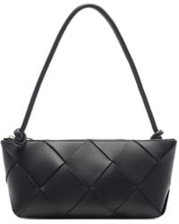Bottega Veneta - Zippered Shoulder Bag - Lyst