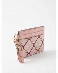 Gucci - Printed Gg Card Case - Lyst