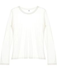 Baserange - Crew Neck Long-Sleeved T-Shirt - Lyst
