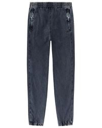 DIESEL - P-Wilson Tapered Leg Trousers - Lyst