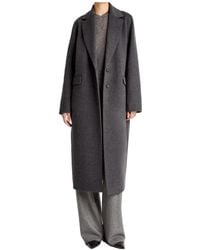 Vince - Wool-Blend Single-Breasted Coat - Lyst