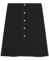 Versace - Satin Skirt - Lyst