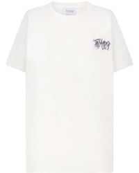 The Attico - The Logo Printed T-Shirt - Lyst