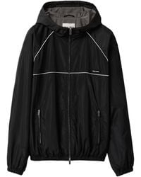 Miu Miu - Hooded Zip-Fastening Jacket - Lyst