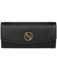 Stella McCartney - Logo-Plaque Zip-Up Purse - Lyst
