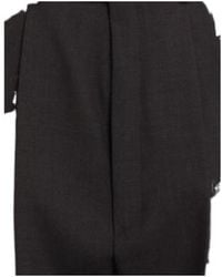 Sportmax - Solid Color Cool-Feeling Slim-Fit Dress Pants - Lyst
