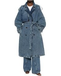 Anine Bing - Rickie Oversized Maxi Trench Coat - Lyst
