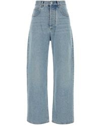 Bottega Veneta - Sky Bleached Wide Leg Jeans - Lyst