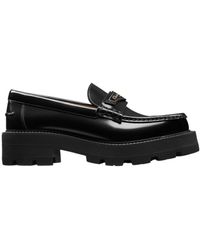 Dior Boy Leather Platform Loafer in Black | Lyst Dior Boy Leather Platform Loafer in Black | Lyst