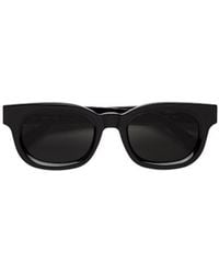 Retrosuperfuture - Logo-Lettering Square-Frame Sunglasses - Lyst
