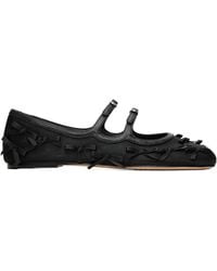 Marc Jacobs - The Bow Mesh Kiki Ballet Flats - Lyst