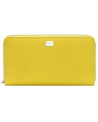Dolce & Gabbana - Logo Details Wallet - Lyst