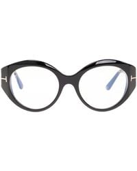 Tom Ford - Eyewear Oval Frame Glasses - Lyst
