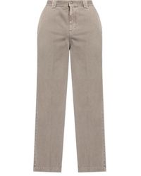 Ferragamo - Ferragamo Wide-Leg Trousers - Lyst
