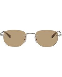 Montblanc - Eyewear Oval Frame Sunglasses - Lyst