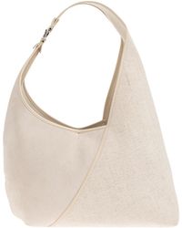 Samsøe & Samsøe - Sakaia Panelled Leather-Trim Shoulder Bag - Lyst