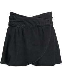 Isabel Marant - Solid-Colored Twill Wrap Skirt - Lyst