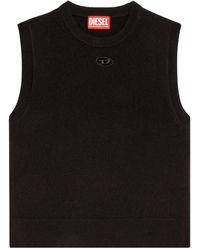 DIESEL - M-Arga-Sl Knitted Top - Lyst