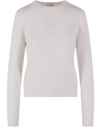 Allude - Ribbed Cashmere Knit Sweater - Lyst