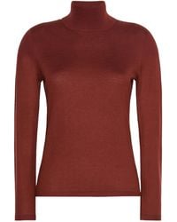 Max Mara - Cashmere Yarn Polo-Neck Sweater - Lyst