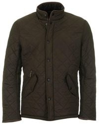 Barbour - Powell Quilted High-Neck Jacket - Lyst
