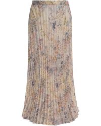 Golden Goose - Long Pleated Skirt - Lyst