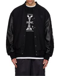 Vetements Black 'total Fucking Darkness' Bomber Jacket for Men | Lyst