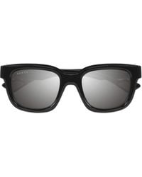 Gucci - Eyewear Square Frame Sunglasses - Lyst