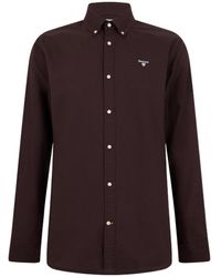 Barbour - Oxford Button-Down Plain Shirt - Lyst