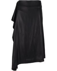 Niccolò Pasqualetti - Nota Satin Skirt - Lyst