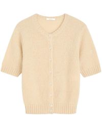 By Malene Birger - Myrtilla Short-Sleeve Cardigan - Lyst