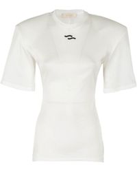 Ssheena - Logo Short Sleeve Top - Lyst