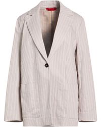 MAX&Co. - Striped Single-Breasted Suit - Lyst