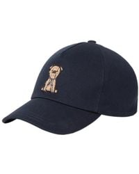 Fendi - Dark Canvas Baseball Cap - Lyst