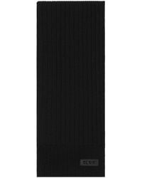 Gucci - Knit Wool Scarf With Logo - Lyst